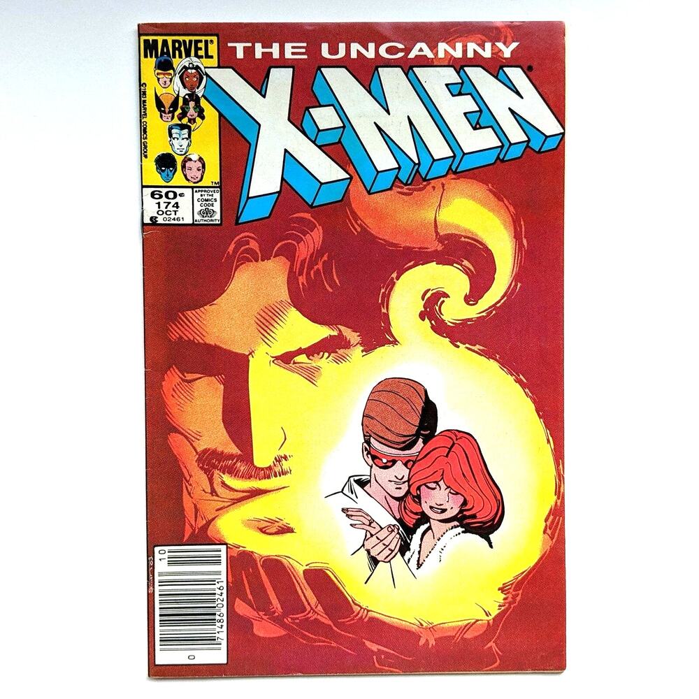 Uncanny X-Men Vol 1 #174 VF Marvel 1983 Newsstand Cyclops Madelyne Pryor